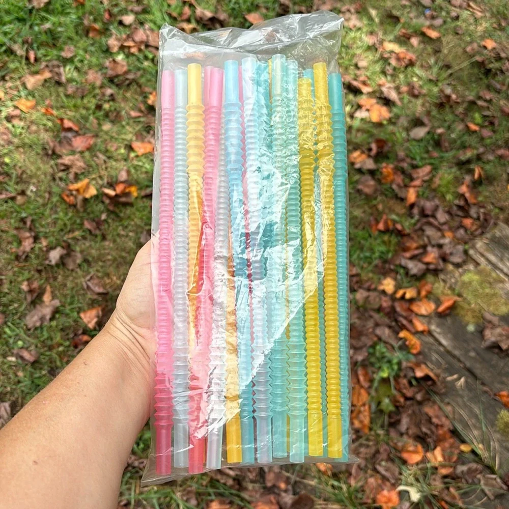 TUPPERWARE STRAWS (1 BAG OF 20 STRAWS)